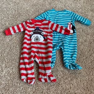 Carter’s 2-set Christmas Pajamas NB